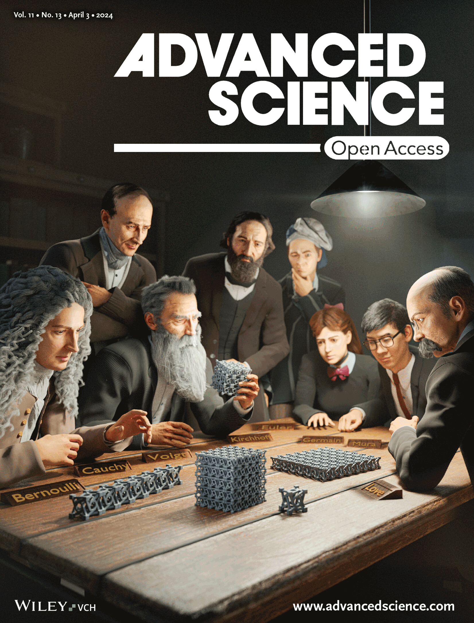Cover Designed for Advanced Science Journal